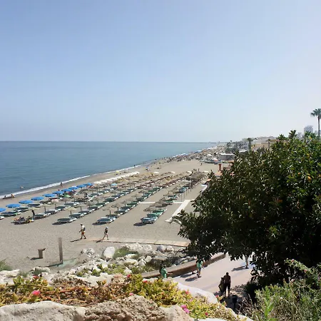 Apartamento Sobre La Playa En La Carihuela 托雷莫利诺斯